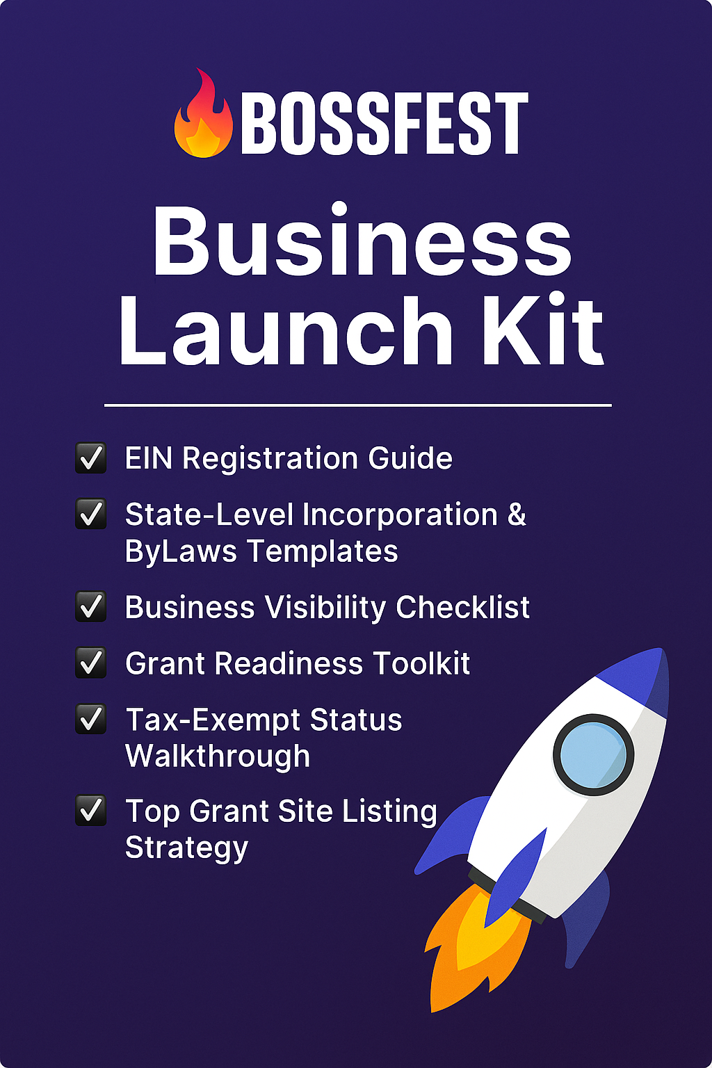 Bossfest Non-Profit Business Launch Kit